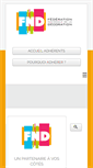 Mobile Screenshot of federation-decoration.fr