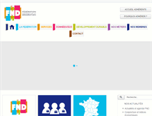 Tablet Screenshot of federation-decoration.fr